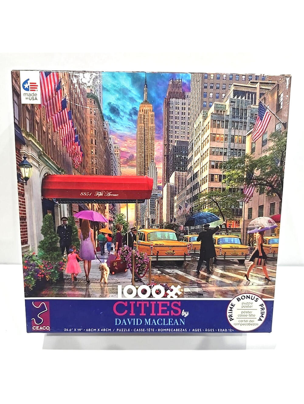 Ceaco New York Cities Puzzle Maclean 1000pc 2020